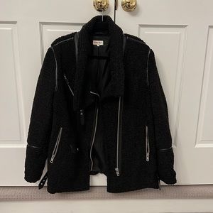 Sunset & Spring Sherpa Bomber Jacket